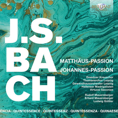 Bach, J.S. / Dresdner Kreuzchor / Genz: Matthaus Passion - COMPACT DISCS