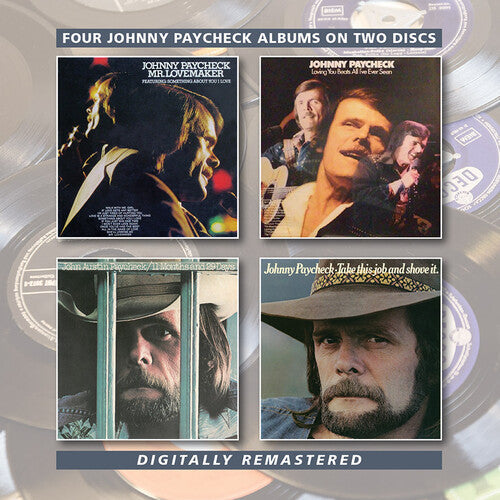 Johnny Paycheck: Mr Lovemaker / Loving You Beats All I've Ever Seen / 11 Months 29 Days / Take This Job & Shove It - COMPACT DISCS