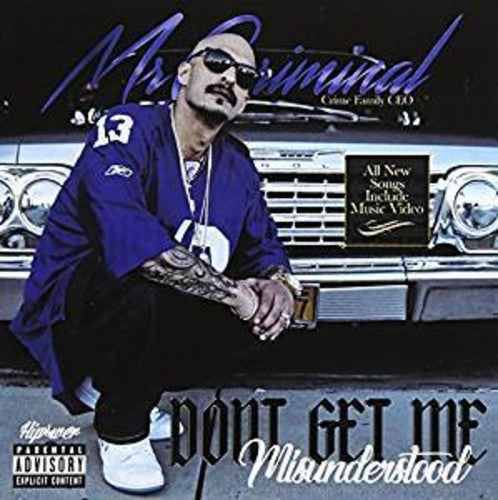 Mr Criminal: Don't Get Me Misunderstood - COMPACT DISCS