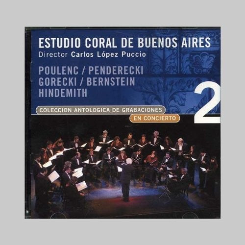 Estudio Coral De Buenos Aires / Puccio, Carlos: Coleccion Antologica En Concierto 2 - COMPACT DISCS