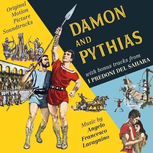 Angelo Lavagnino: Damon and Pythias / I Predoni Del Sahara (Original Motion Picture Soundtracks) - CD