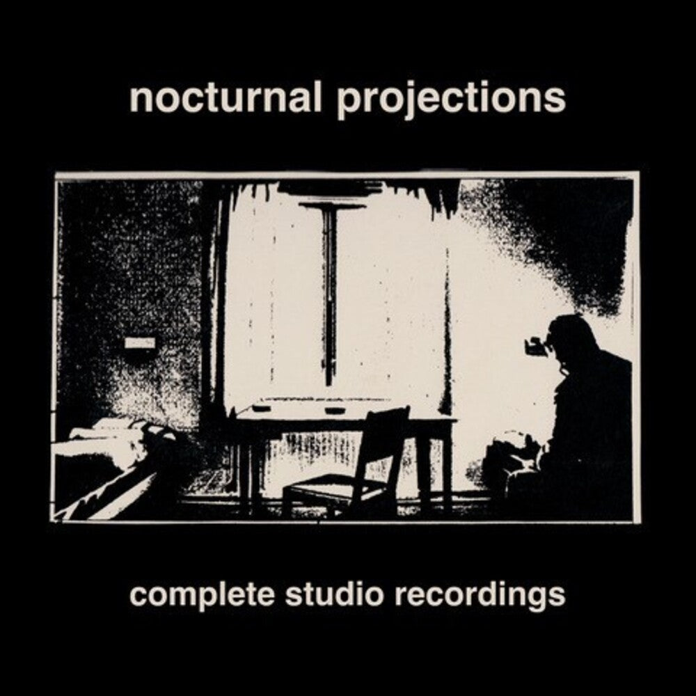 Nocturnal Projections- Complete Studio Recordings (Clear Red Vinyl) ( LP )