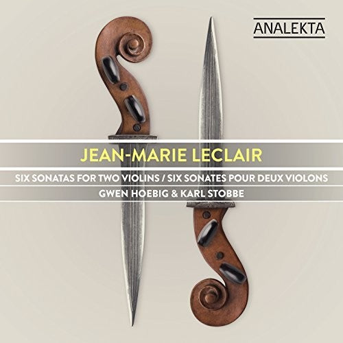 Leclair / Hoebig / Stobbe: Six Sonatas for Two Violins - COMPACT DISCS