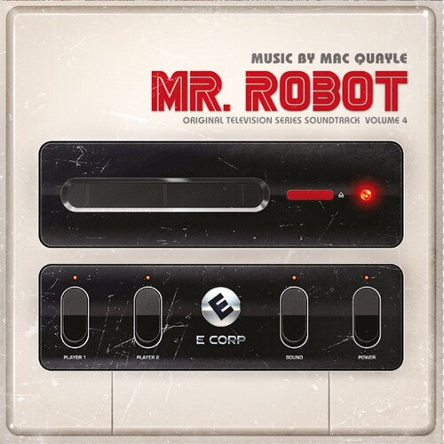 Mac Quayle: Mr Robot Vol. 4 (Original Soundtrack) - Clear Black/White Splatter - VINYL