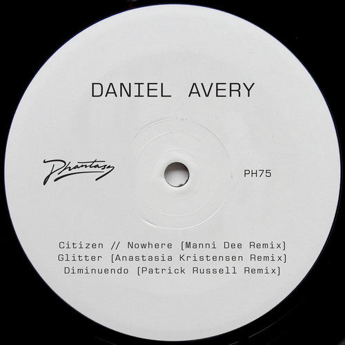 Daniel Avery: Song For Alpha Remixes - One { Record }
