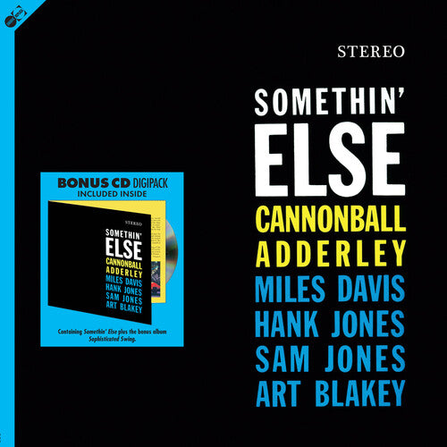 Cannonball Adderley: Somethin Else [180-Gram LP With Bonus Tracks & Bonus CD] - VINYL