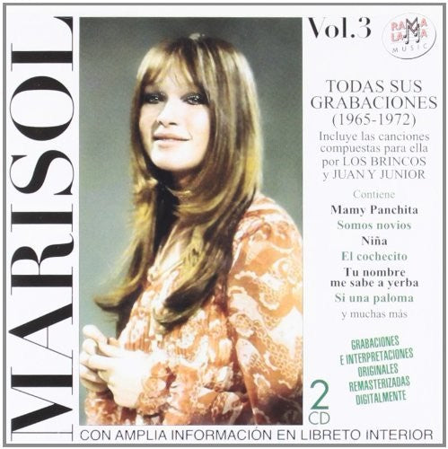 Marisol: Vol 3 Todas Sus Grabaciones 1965-1972 - CD