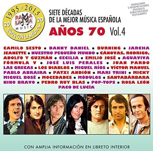 7 Decadas De La Mejor Musica Espanola Anos 70 V4: 7 Decadas De La Mejor Musica Espanola Anos 70 Vol 4 / Various - CD