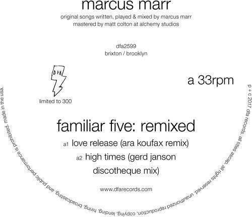 Marcus Marr- Familiar Five: Remixed ( LP )
