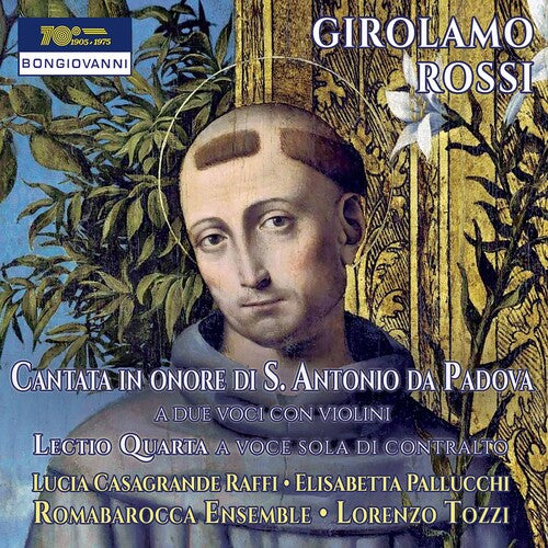 Raffi  Pallucchi  Rombarocca Ensemble  Tozzi: Cantata in Onore - COMPACT DISCS