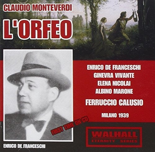 Nicolai: L'orfeo - COMPACT DISCS