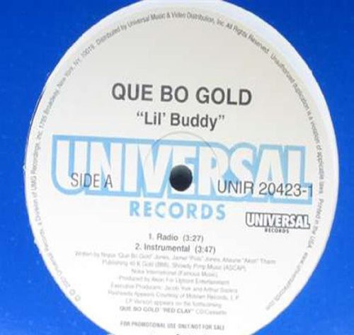 Que' Bo Gold: Lil' Buddy - 12-INCH SINGLE