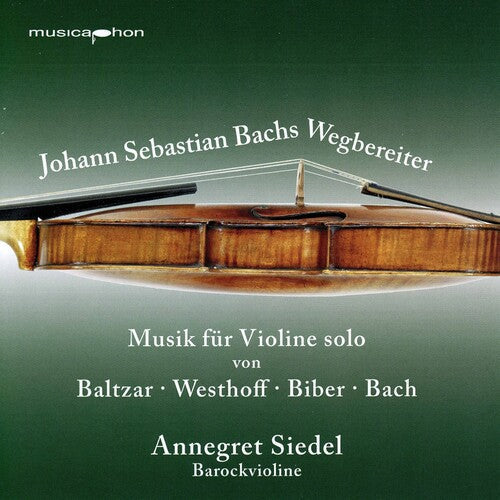Annegret Siedel: Bach's Predecessors - COMPACT DISCS
