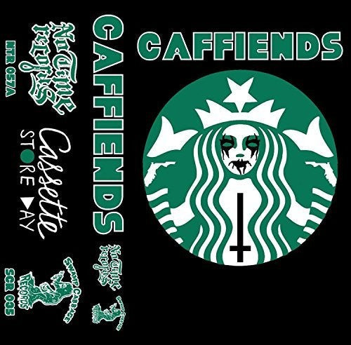 Caffiends: No Gods No Decaf / Self-titled - CASSETTES