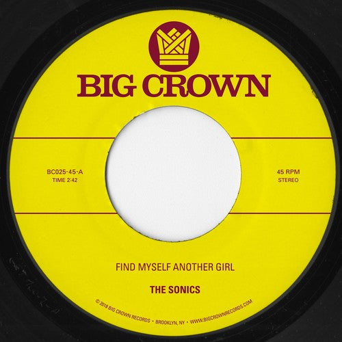Sonics: Find Myself Another Girl / Spooky - 7-INCH SINGLE