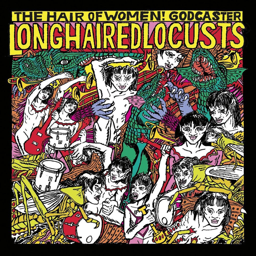 Godcaster- Long Haired Locusts ( LP )