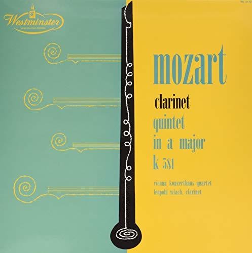 Leopold Wlach: Mozart Clarinet Quintet In A Major { Record }