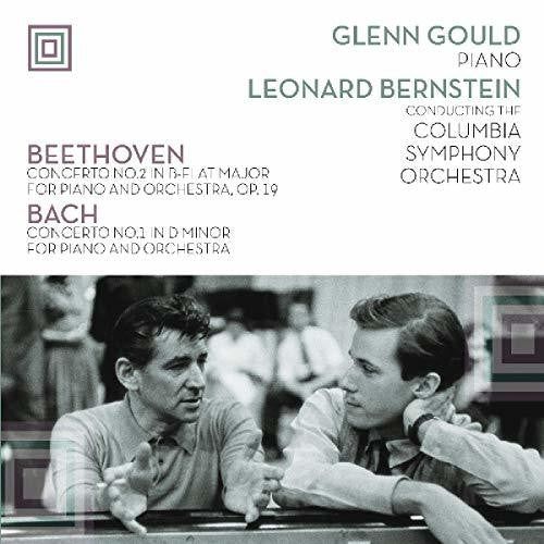 Glenn Gould: Plays Beethoven Concerto 2 & Bach Concerto 1 { Record }