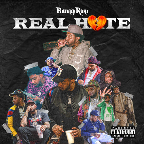 Philthy Rich: Real Hate - COMPACT DISCS