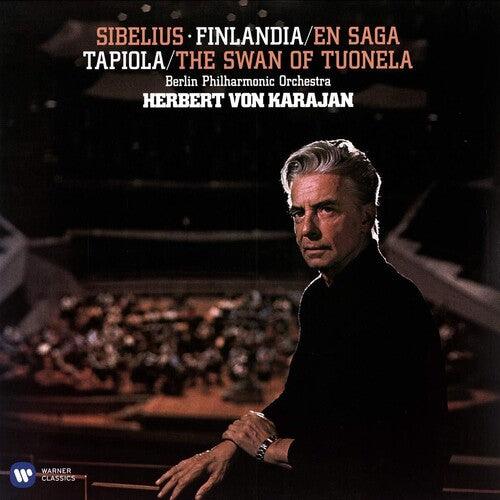 BERLINER PHILHARAMONIKER- Sibelius: Finlandia & other popular tone poems ( LP )
