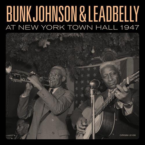 Bunk Johnson- Bunk Johnson & Leadbelly At New York Town Hall 1947 ( LP )