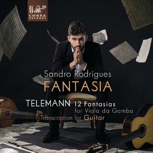 Sandro Rodrigues: Fantasia: Telemann: 12 Fantasias For Viola Da Gamba - COMPACT DISCS