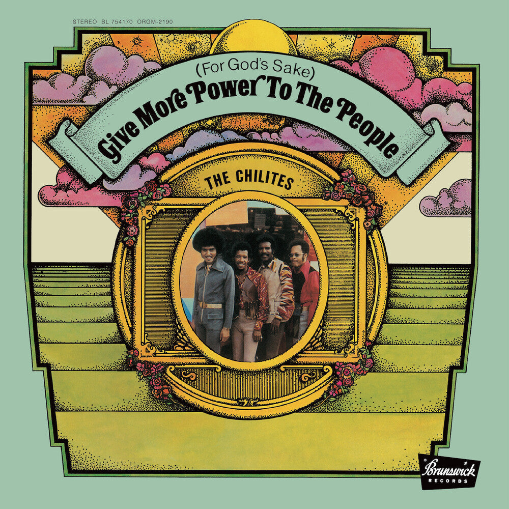 Chi-Lites- For God's Sake Give More Power To The People - Yellow ( LP )