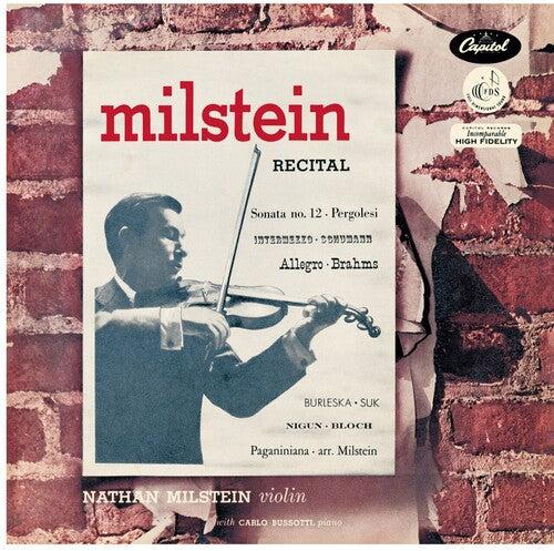 Nathan Milstein: A Nathan Milstein Recital { Record }