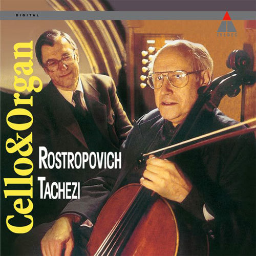 Mstislav Rostropovich & Herber Tachezi: Cello & Organ { Record }