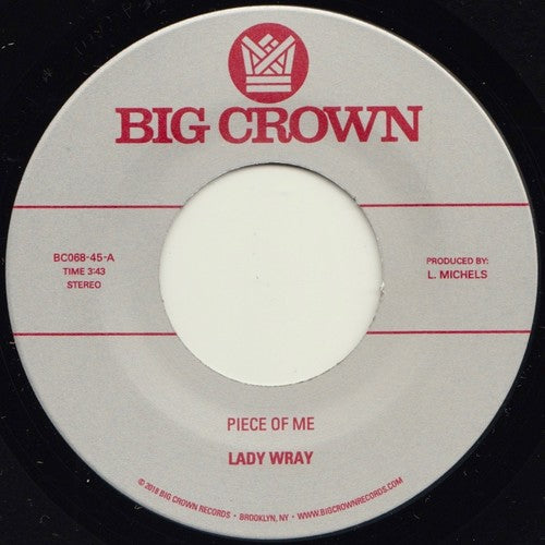 Lady Wray: Piece Of Me / Come On In - 7-INCH SINGLE