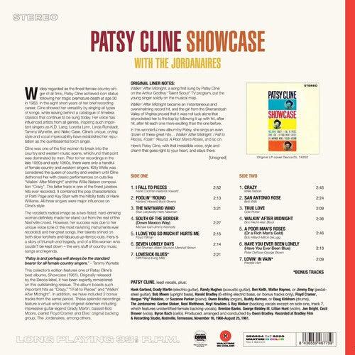 Patsy Cline- Showcase [180-Gram Colored Vinyl With Bonus Tracks] ( LP )