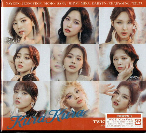 TWICE: Kura Kura (Version B) (incl. Trading Card + Sticker) - CD