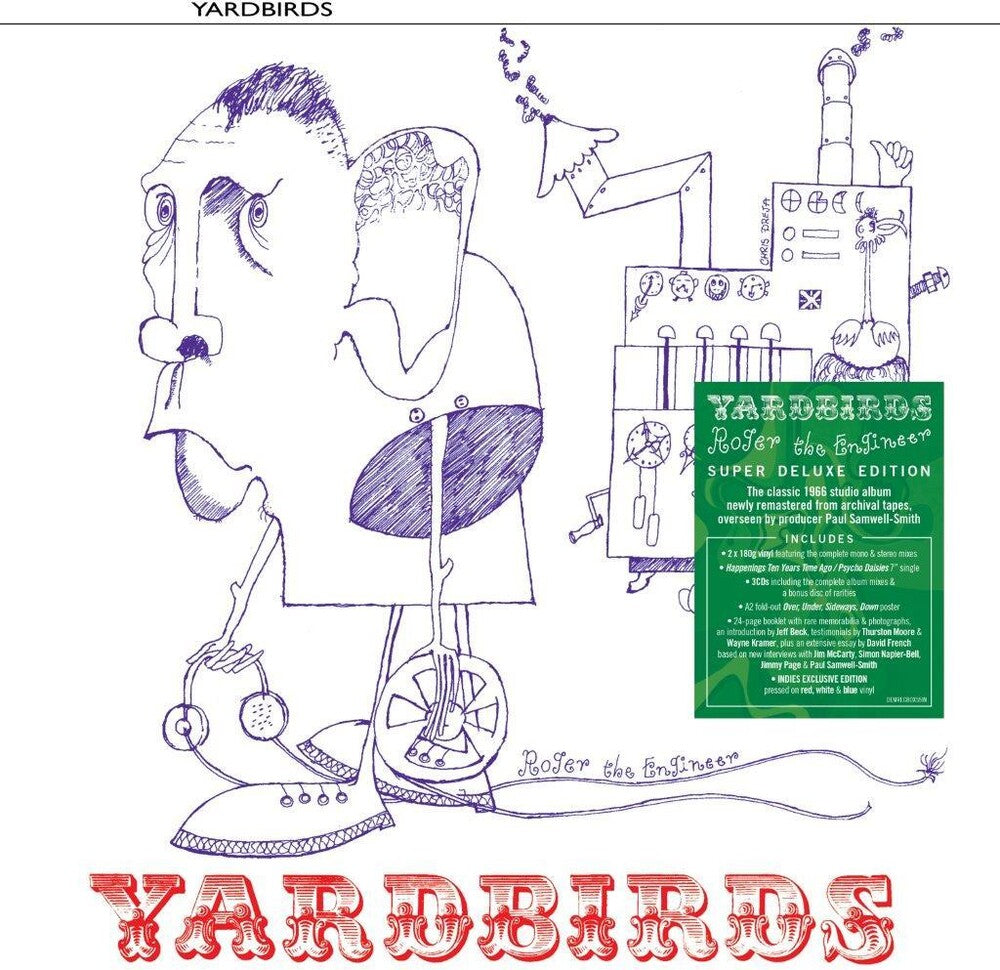 The Yardbirds- Roger The Engineer: Super Deluxe [Indie Exclusive Limited Edition Boxset] ( LP )