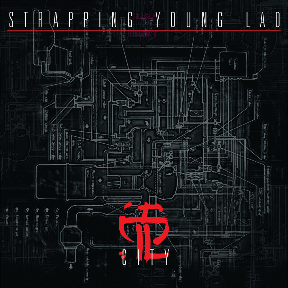 Strapping Young Lad- City (Bonus Tracks) [Colored Vinyl] [Limited Edition] (Slv) ( LP )