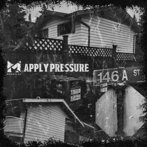 Merkules: Apply Pressure  (Clear w/ black splatter) { Record }