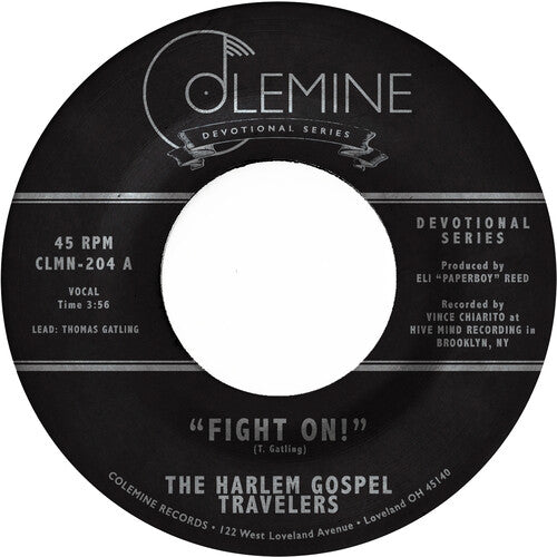 Harlem Gospel Travelers: Fight On! (Clear Vinyl) - 7-INCH SINGLE