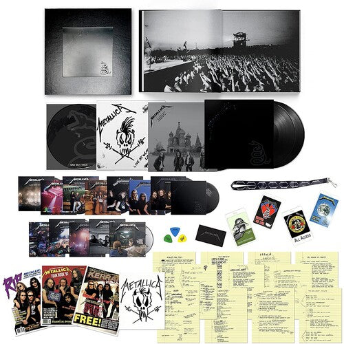 Metallica: METALLICA  (Remastered Deluxe Box Set)(5LP)(14CD)(6DVD) - VINYL