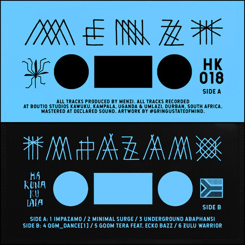 Menzi: Impazamo - 12-INCH SINGLE