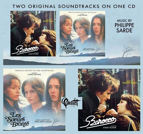 Philippe Sarde: Barocco / Les Sœurs Brontë (The Brontë Sisters) (Original Soundtracks) - CD