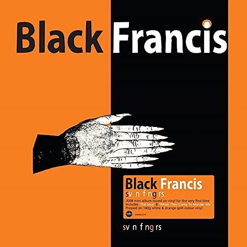 Black Francis: Svn Fngrs [140-Gram Orange & White Split Colored Vinyl] - VINYL