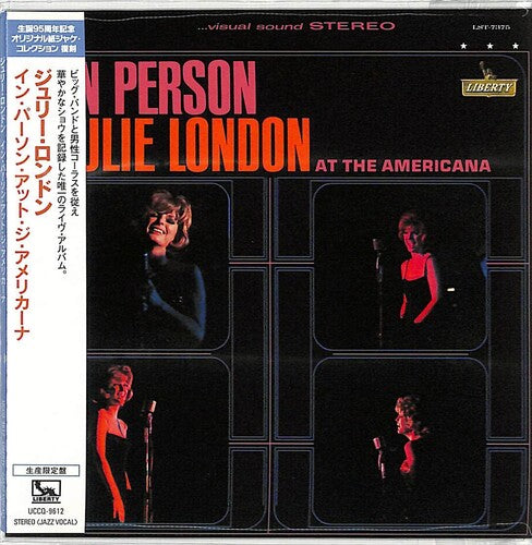 Julie London: In Person At The Americana (Paper Sleeve) - CD