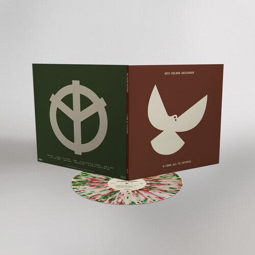 Hiss Golden Messenger- O Come All Ye Faithful (Bone Green Red Splatter Vinyl) (Tri-Color Splatter Effect) ( LP )