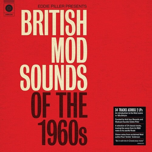 Various Artists: Eddie Piller Presents British Mod Sounds Of The 1960S / Various [140-Gram Black Vinyl] - VINYL