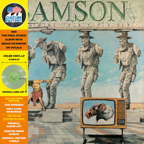 Samson: Shock Tactics (Coke Bottle Green) - VINYL