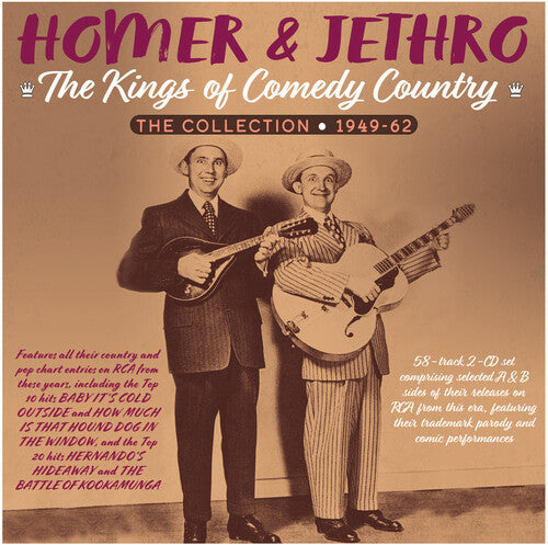 Homer & Jethro: The Kings Of Comedy Country: The Collection 1949-62 - COMPACT DISCS