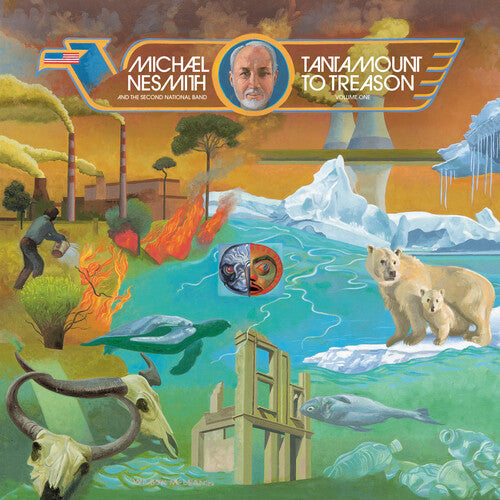 Michael Nesmith- Tantamount To Treason Vol 1: 50th Anniversary - 180gm Blue & White Splatter Vinyl ( LP )