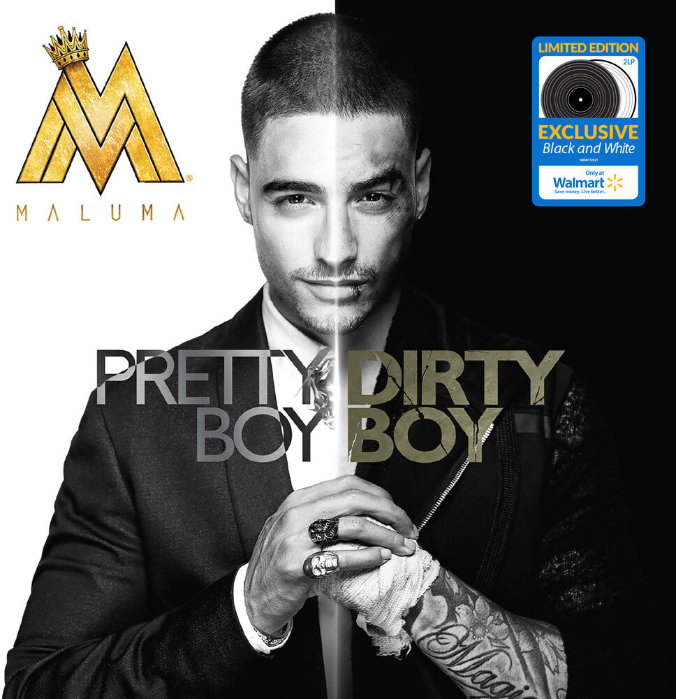 Maluma- Pretty Boy Dirty Boy (Blk) [Colored Vinyl] (Wht) ( LP )