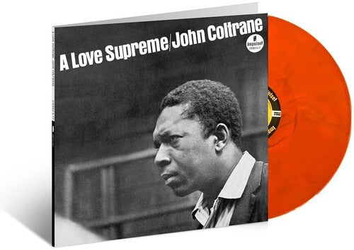 John Coltrane: Love Supreme - Black & Orange Marble Colored Vinyl - VINYL
