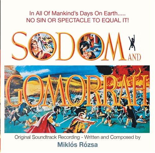 Miklos Rozsa: Sodom And Gomorrah (Original Soundtrack) - CD