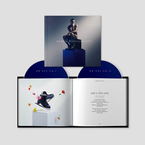 Robbie Williams: XXV - Deluxe Hardcover Book Package - CD